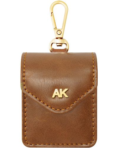 Anne Klein Wireless Charging Case For Apple Airpods - Brown