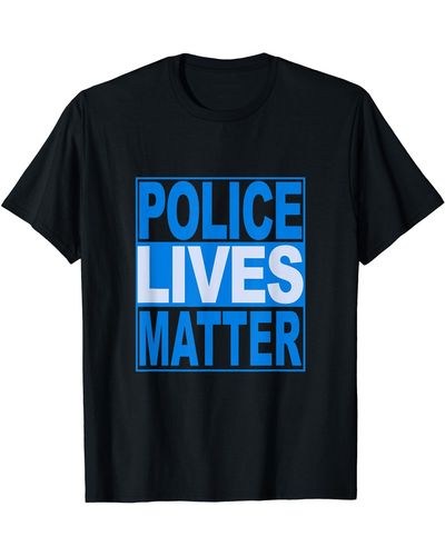 Splendid Police Lives Matter T-shirt - Black