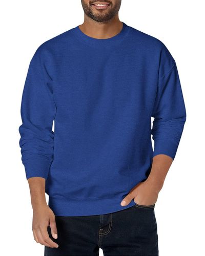 Hanes S Sweatshirt - Blue