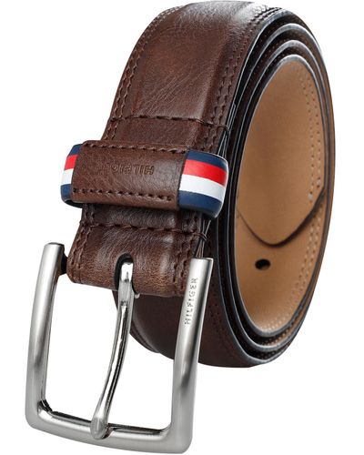 Tommy Hilfiger 35mm Drop Edge Casual - Brown