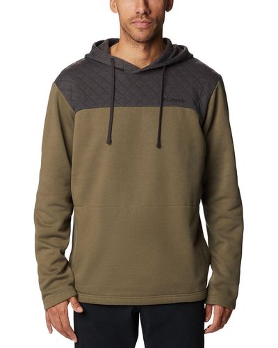 Columbia Hart Mountain Quilted Hoodie - Brown