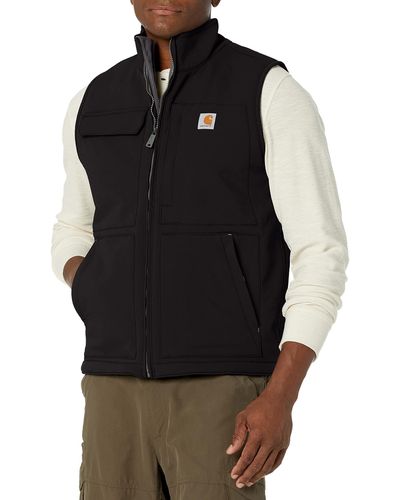Carhartt Super Dux Relaxed Fit Sherpa Lined Vest - Black