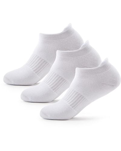 Keds Lowcut Full Cushion With Heal Tab Socks - White