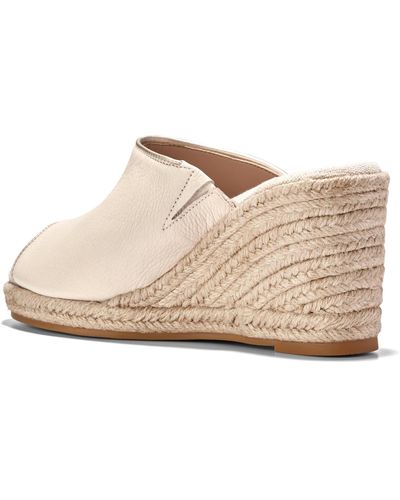 Cole Haan Cloudfeel Southcrest Mule Heeled Sandal - Natural