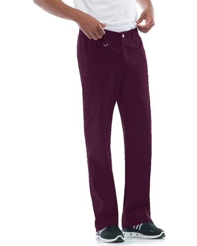 Dickies Size Zip Fly Pull-on Scrub Pant - Purple
