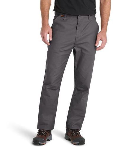 Timberland Gritman Flex Athletic Fit 5 Pocket Work Pant - Gray