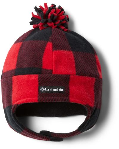 Columbia Youth Frosty Trail Ii Earflap Beanie - Red