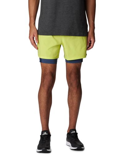 Columbia Endless Trail 2in1 Short Hiking - Yellow