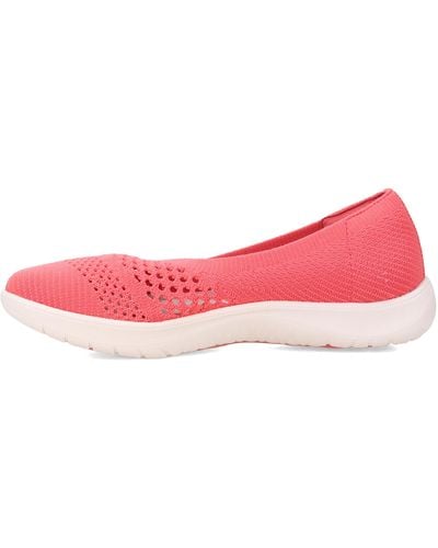 Clarks Womens Adella Moon Loafer - Pink