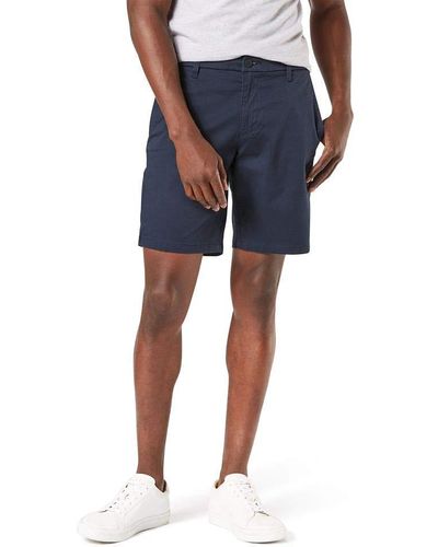 Dockers Ultimate Straight Fit Supreme Flex Shorts - Blue