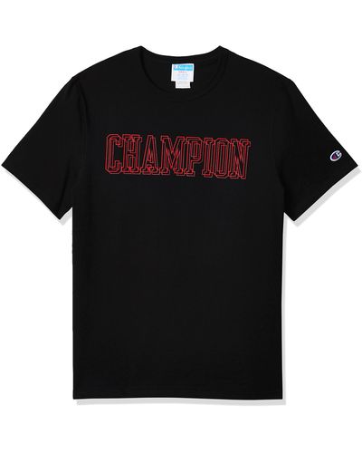 Champion Heritage Short Sleeve T - Black