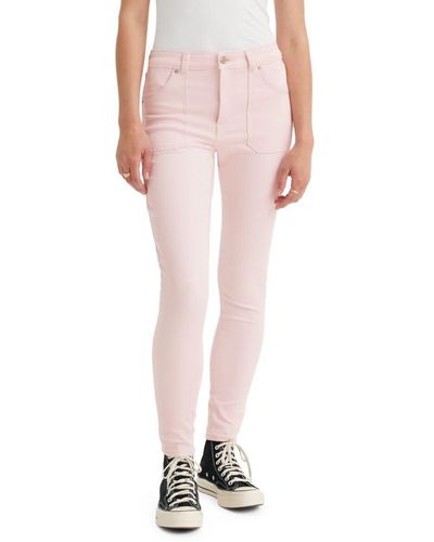 Levi's 721 Utility High Rise Skinny Jeans, - Pink
