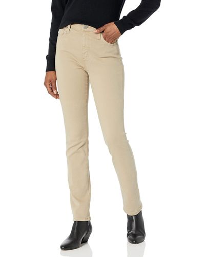 AG Jeans Mari High Rise Slim Straight Jean - Multicolor