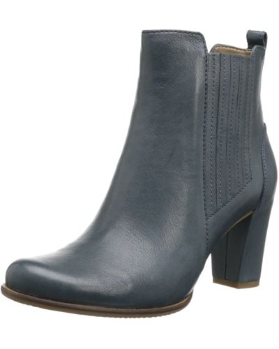Ecco Pretoria Pavement Old West Boots & Ankle Boots Gray