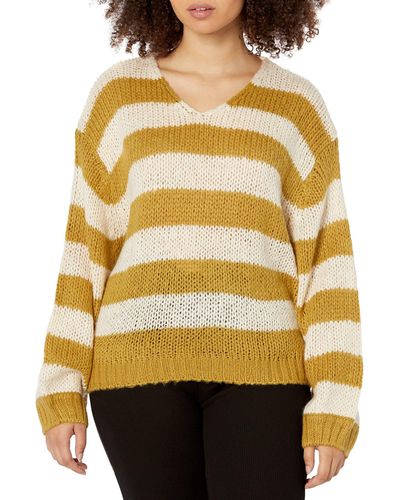 Billabong Laid Back Sweater - Yellow