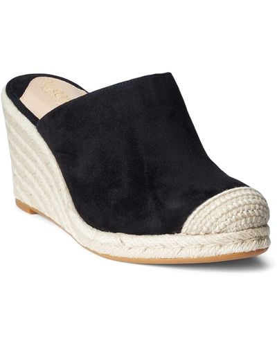 Lauren by Ralph Lauren Espadrille shoes and sandals for Women | Black  Friday Sale & Deals up to 60% off | Lyst