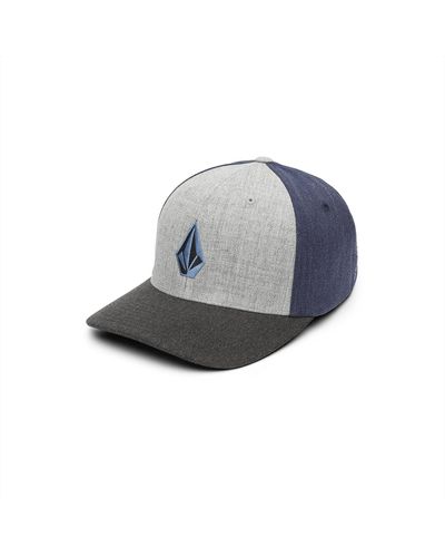 Volcom Full Stone Flexfit Hat - Blue