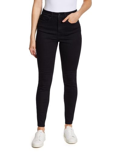 Nine West High Rise Perfect Skinny Jean - Blue