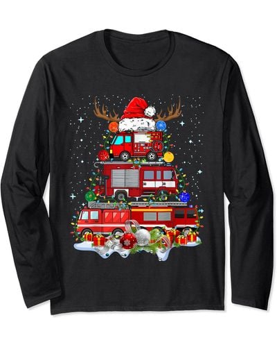 FDNY CHRISTMAS LONG SLEEVE T-SHIRT