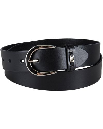 Tommy Hilfiger 100% Leather Fashion Belt - Brown