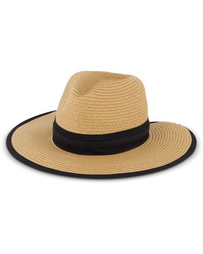 Nicole Miller Straw Sun Hats For - Natural