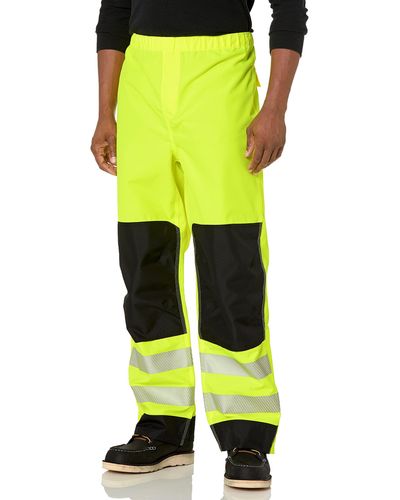 Carhartt Menshigh-visibility Class E Waterproof Pant - Yellow