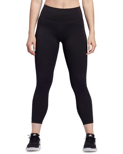 adidas Womens Believe This 2.0 Solid 7/8 Tights - Black