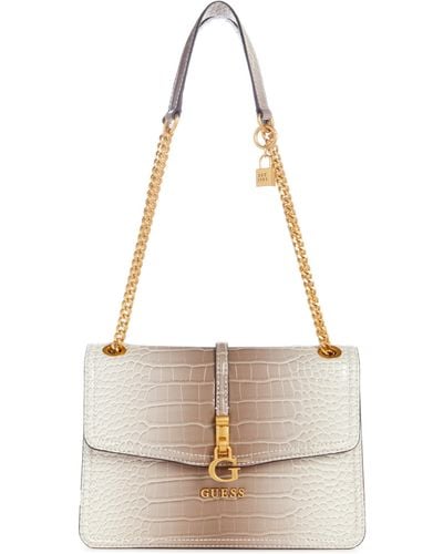 Guess G James-Borsa a Tracolla Convertibile - Neutro