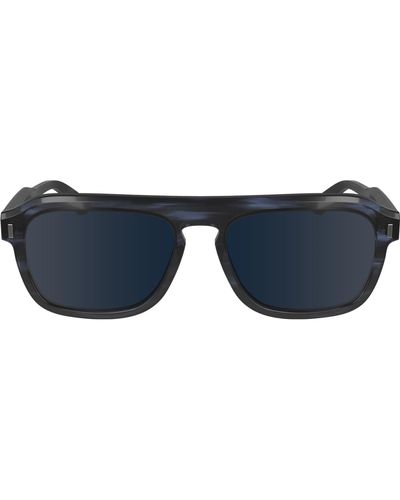 Calvin Klein Ck24504s Rectangular Sunglasses - Black