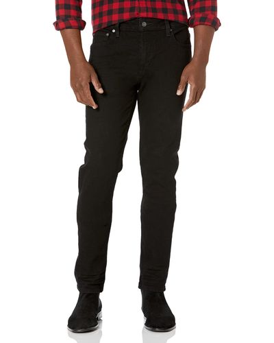 Guess Mens Eco Slim Tapered Jeans - Black