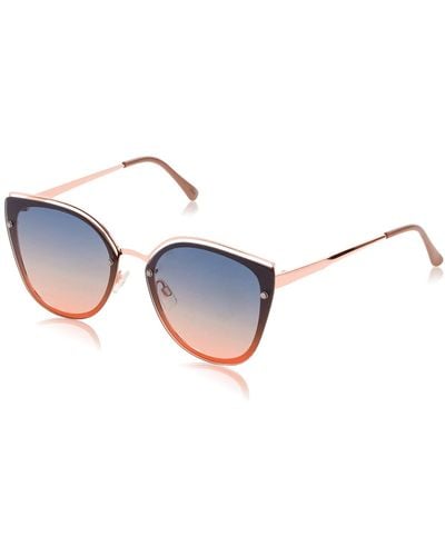 Tahari Th809 Metal 100% Uv Protective Cat Eye Sunglasses. Elegant Gifts For Her - Black