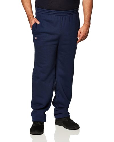 Russell Cotton Rich 2.0 Premium Fleece Sweatpants - Blue