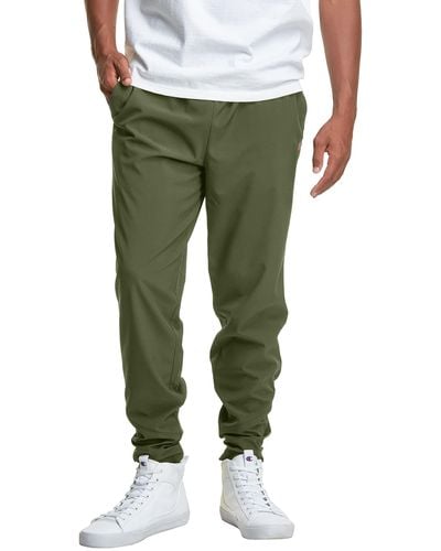 Champion , Lightweight Woven Mvp, Moisture Wicking, Athletic Pants For , 30.5", Army, X-large - Green