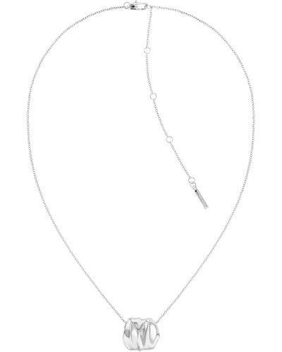 Calvin Klein Elemental Necklace Collection - White