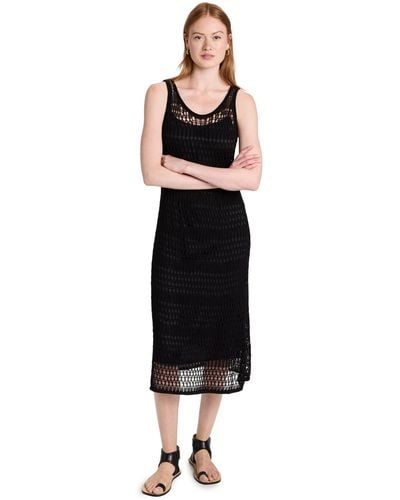 Theory Lace Tissage Dress - Black