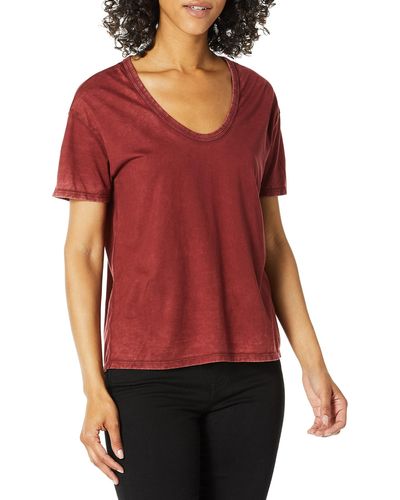 AG Jeans Henson Tee - Red