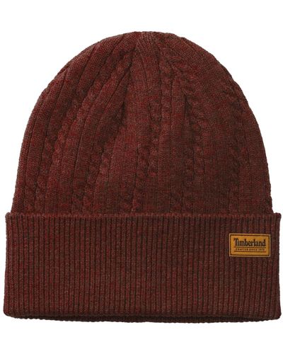 Timberland Gradation Cable Cuff Hat - Brown