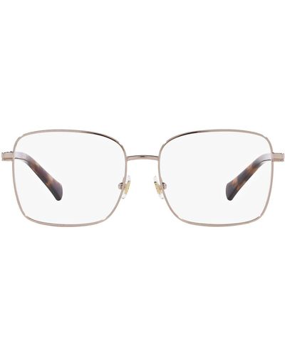 Ralph By Ralph Lauren Ra6056 Square Prescription Eyewear Frames - Black