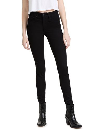 Levi's Premium 721 High Rise Skinny Jeans - Black