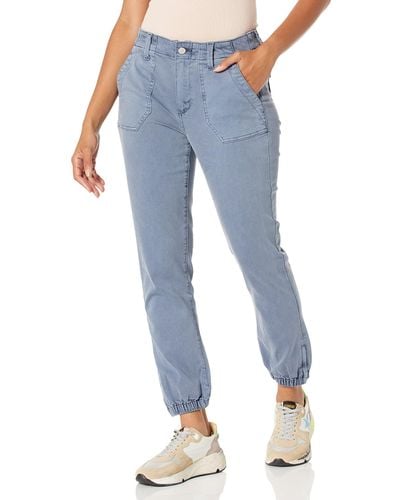 PAIGE Mayslie Jogger Mid Rise Ankle Length - Blue