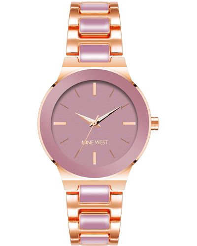 Nine West Bracelet Watch - Pink