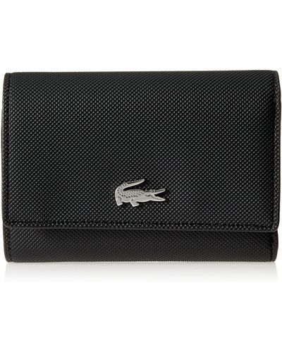 Lacoste Anna Snap Front Wallet - Black