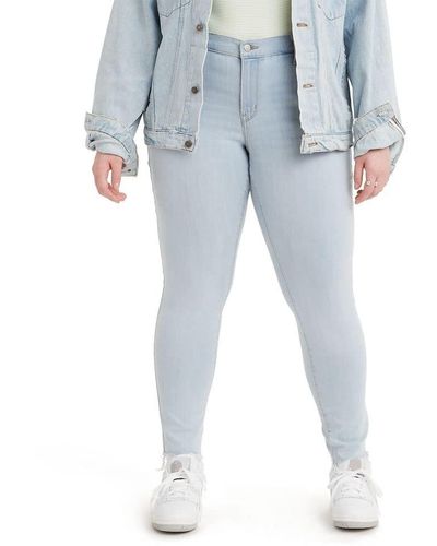 Levi's Plus-size 711 Skinny Jeans, - Blue