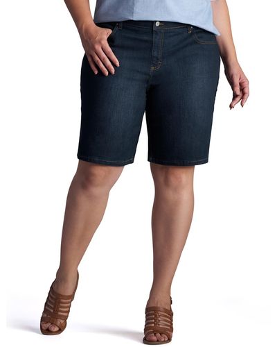 Lee Jeans Relaxed Fit Bermuda Short - Blue