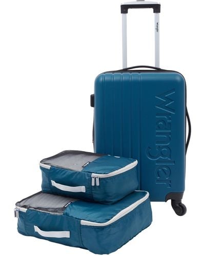 Wrangler Luggage Set - Blue