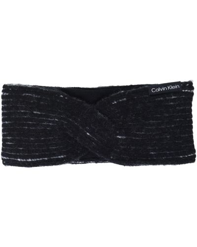 Calvin Klein A2kh7046-blk-one Size Cold Weather Hat - Black