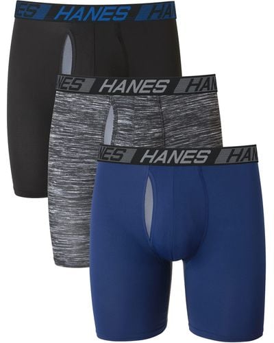 Hanes Originals Men's Boxer Briefs, Stretch Cotton Moisture-Wicking  Underwear, Modern Fit Low Rise, Pack of 4, Grey/Black assortement, Size  Small : : Clothing, Shoes & Accessories