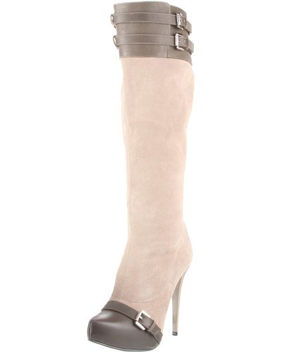 N.y.l.a. Natali Knee-high Boot,grey/taupe,7.5 M Us - Gray