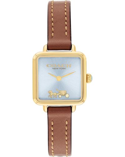 COACH Cass Watch | Polished And Contemporary Elegance | Fashionable Timepiece For Everyday Wear | Water Resistant - Blue