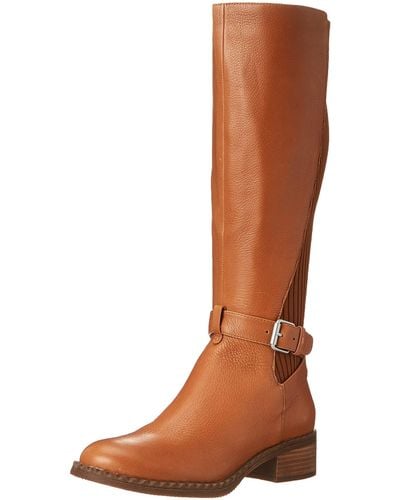 Kenneth Cole Gentle Souls By Kenneth Cole Best Chelsea Tall Moto Knee High Boot - Brown